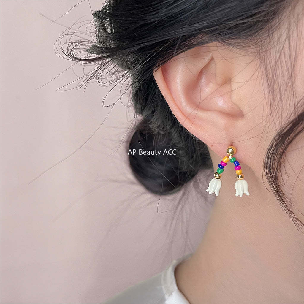 C관 - 14K 도금 보헤미안 감각 여름 신상품 귀걸이 [4186] 24.06-1