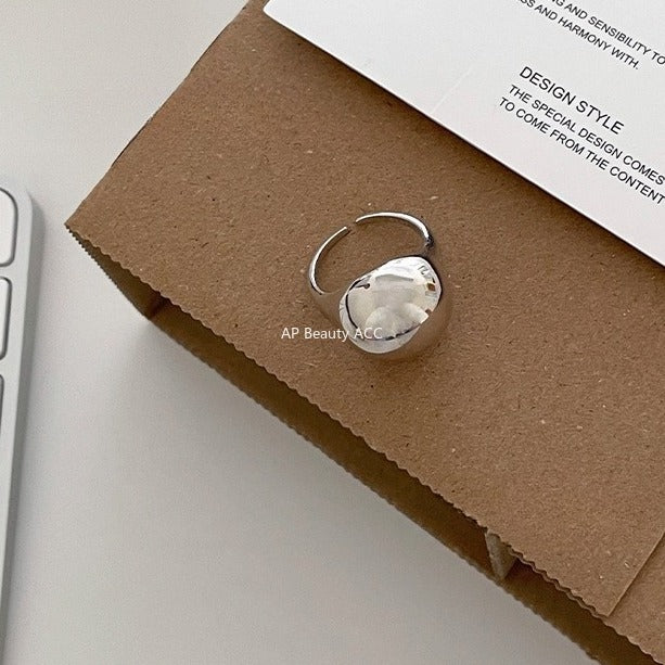 A관 - 매끈한 볼드 디자인 오픈형 반지 [JZ-0721] 25.11-1