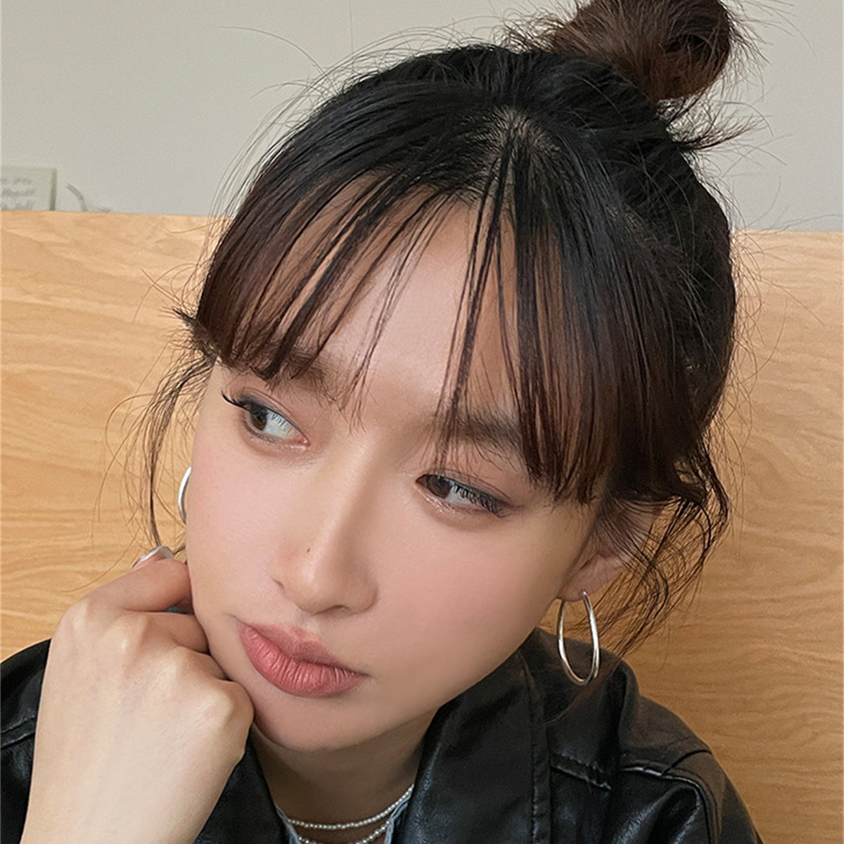A관 - 925 은침 물방울 유러피언 레트로 원형 귀걸이 [EH-2921] 24.06-2