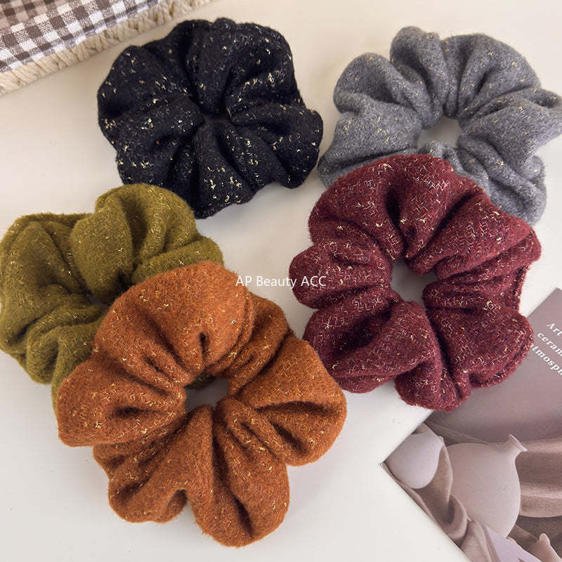 E관 - 가을겨울 컬러 니트 금사 대형 곱창 헤어밴드 [27724] 25.11-4