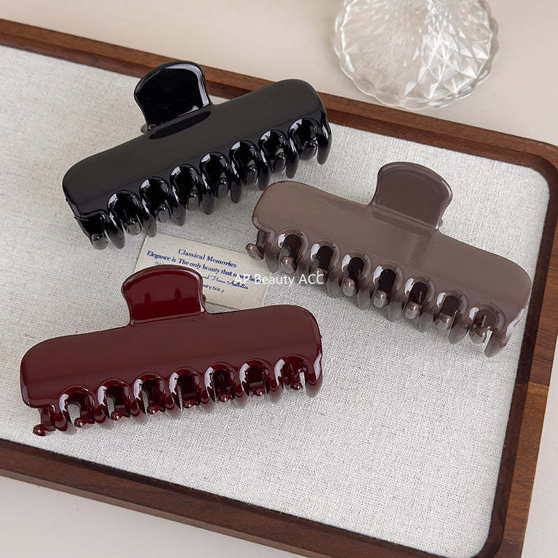 E관 - 포니테일 올림머리 대형 집게핀 [27620] 25.10-5