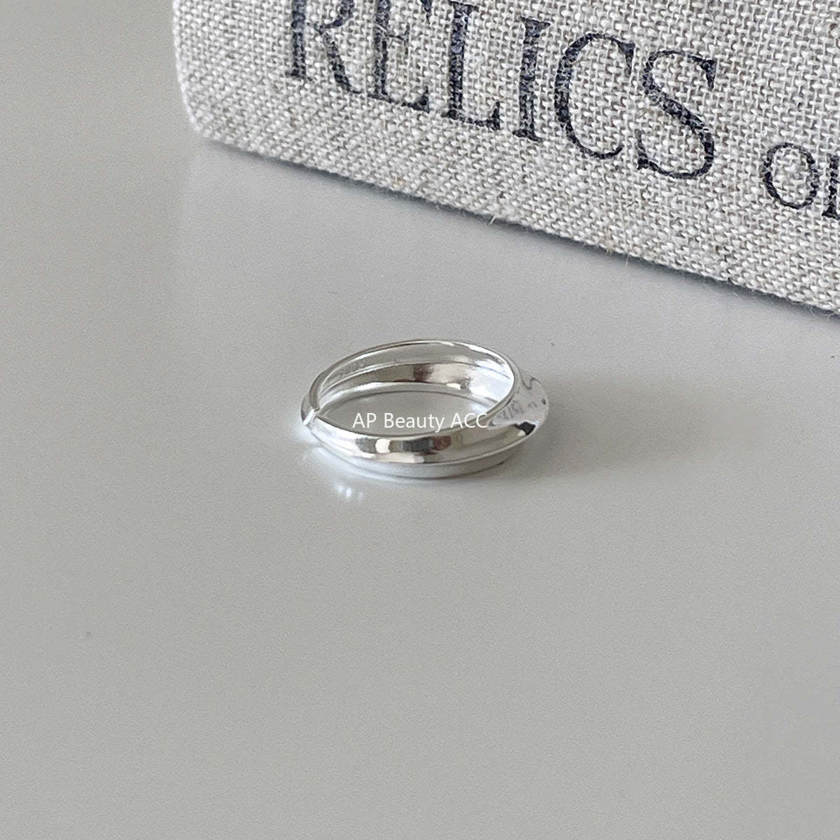 A관 - 무광 심플 원형 신주 반지 [JZ-0729] 25.11-3