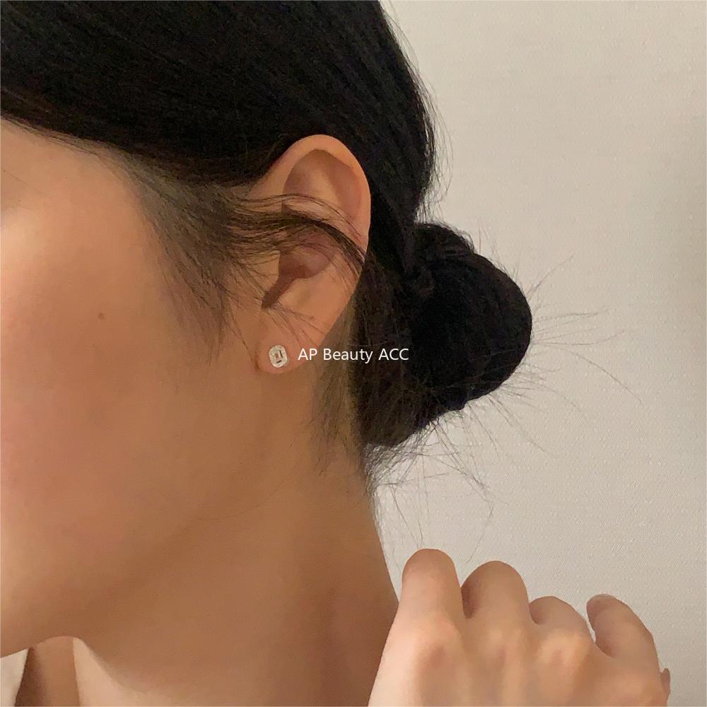F관 - 925 실버 큐빅 귀걸이 [C1351] 24.08-3