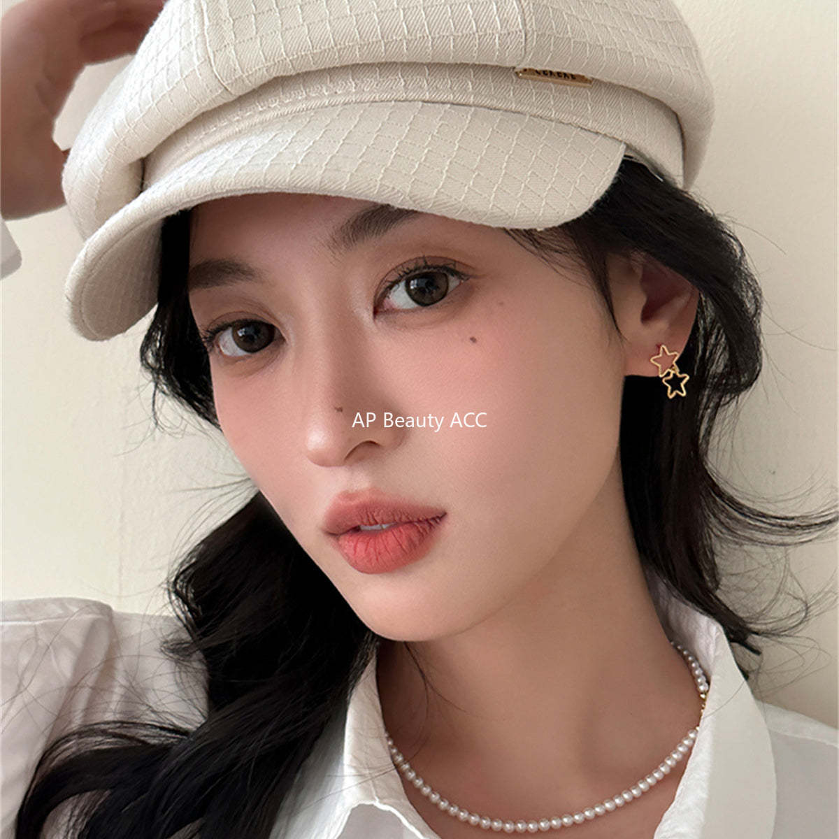 A관 - 빈티지 펀칭 별 은침 귀걸이 [EH-3597] 25.05-1