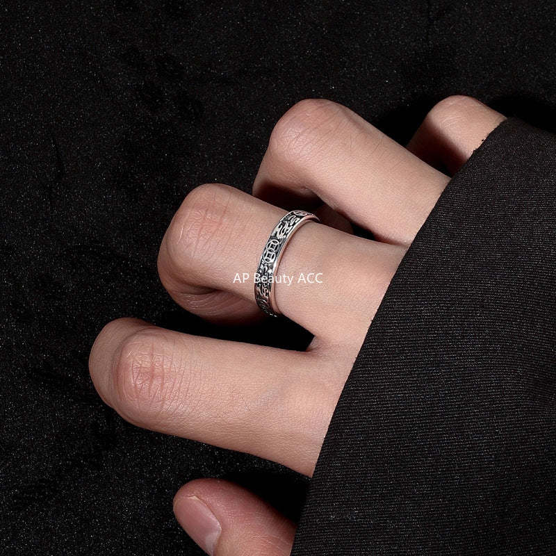 G관 - 재물복 비휴 디자인 오픈형 반지 [J2673] 25.11-4