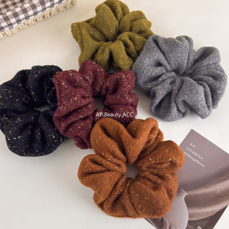 E관 - 가을겨울 컬러 니트 금사 대형 곱창 헤어밴드 [27724] 25.11-4