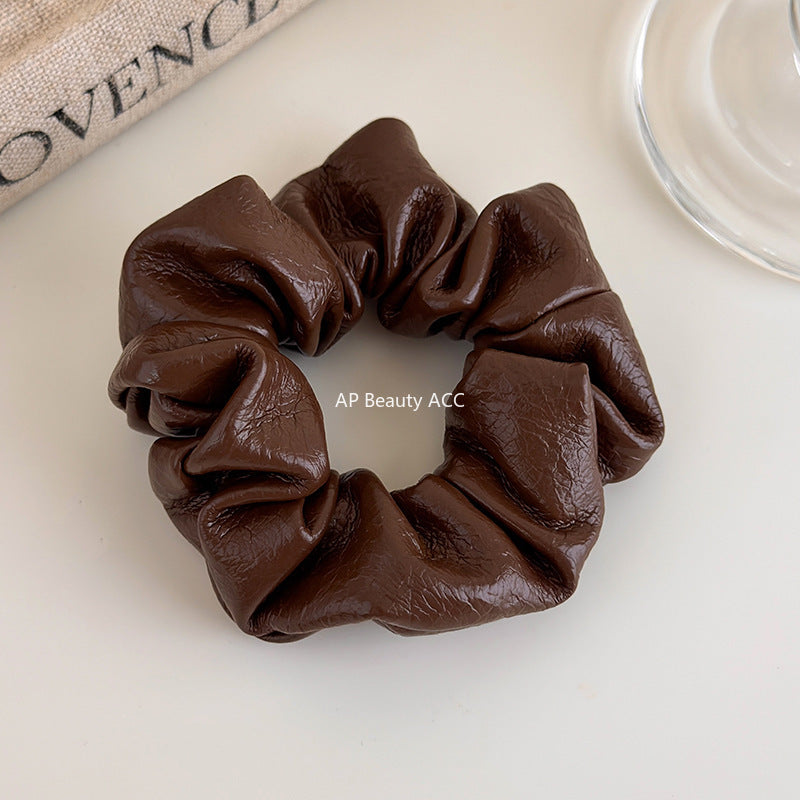 E관 - 프렌치 빈티지 가죽 곱창 헤어밴드 [27539] 25.10-1