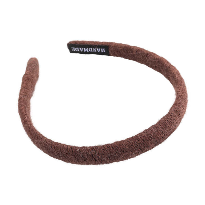 E관 - 털실 소재 볼륨 얇은 머리띠 [27651] 25.11-3