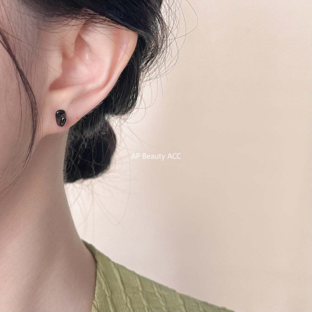 C관 - 장미와 가시 비대칭 디자이너 독창적 귀걸이 [4416] 24.07-1