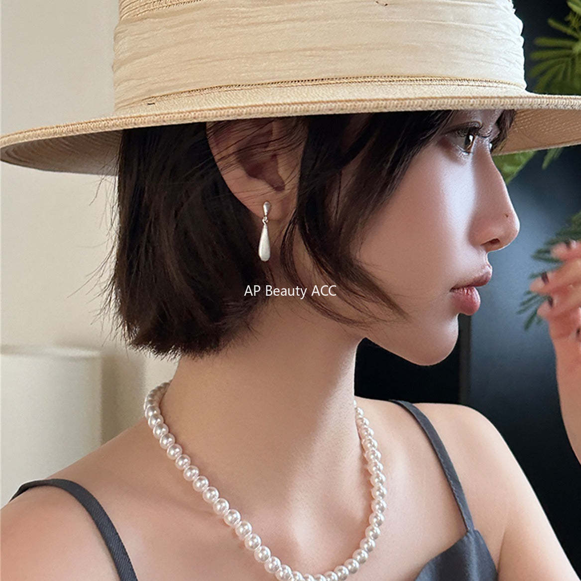 A관 - 샌딩 드롭 물방울 디자인 귀걸이 [EH-4104] 25.10-4