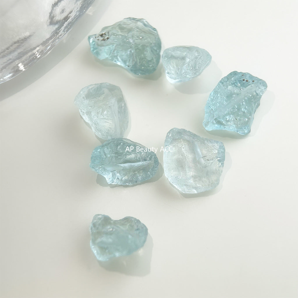 C관 - 핸드메이드 천연 크리스탈 925 은침 귀걸이 [6921] 25.10-3