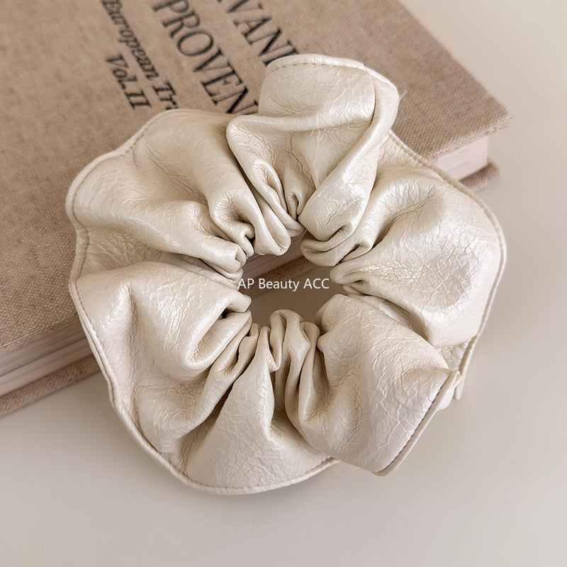 E관 - 프렌치 빈티지 가죽 곱창 헤어밴드 [27539] 25.10-1