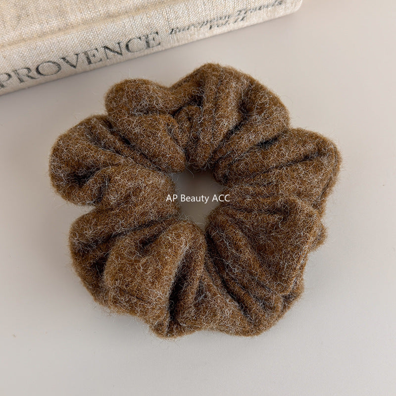 E관 - 겨울 컬러 모직 패브릭 곱창 헤어밴드 [26247] 25.11-2