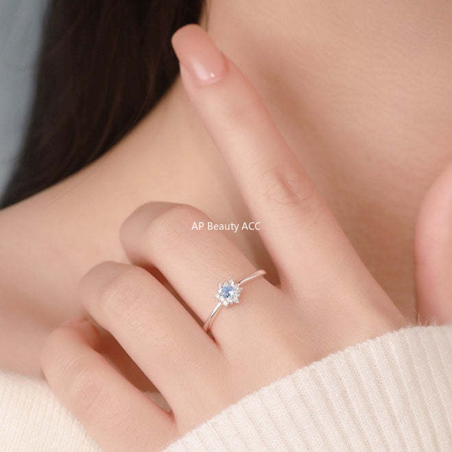 B관 - 999 실버 눈꽃 큐빅 목걸이 반지 팔찌 [YC0938N_1 YC3199R_1 YC4059SL_1] 25.12-3