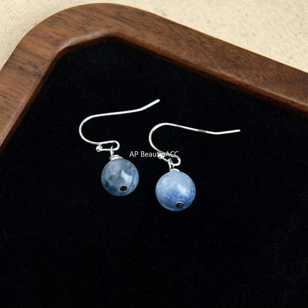 C관 - 천연석 자수정 심플 귀걸이 [5557-5564] 25.02-2