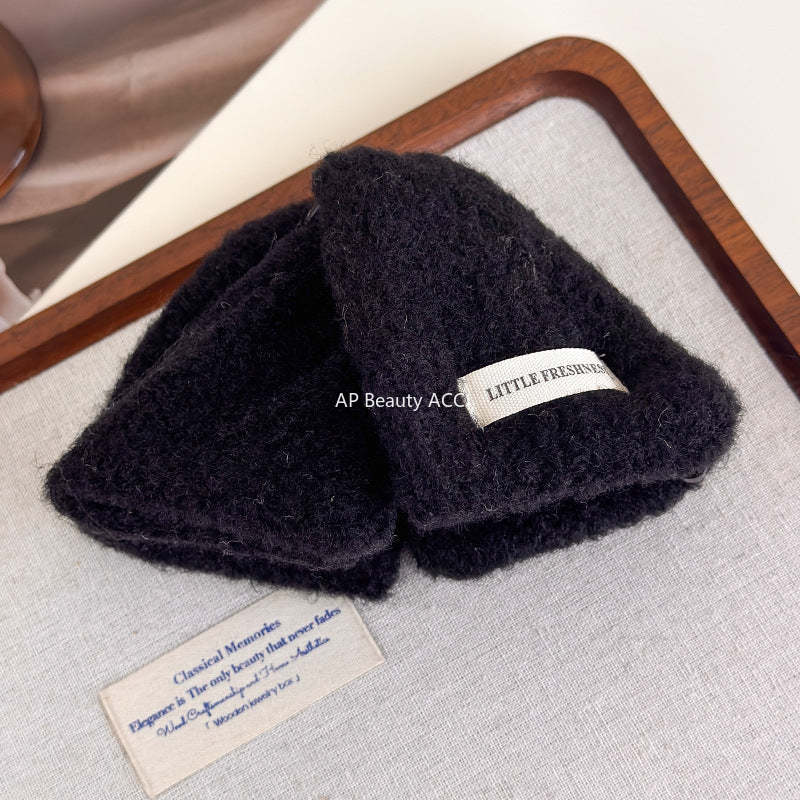 E관 - 모직 컬러 삼각형 대형 집게핀 [27721] 25.11-4