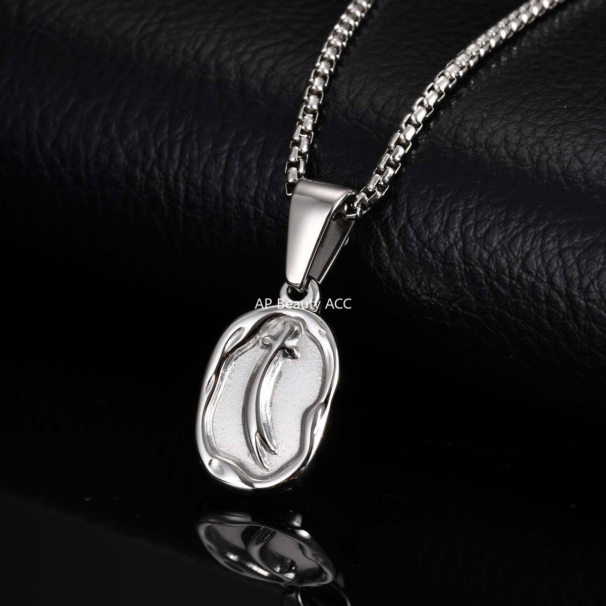 G관 - 스테인리스 스틸 검 펜던트 체인 목걸이 [PN-2254] 25.10-5