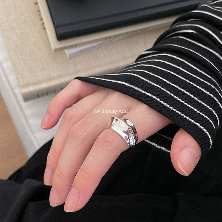 A관 - 무광 심플 원형 신주 반지 [JZ-0729] 25.11-3