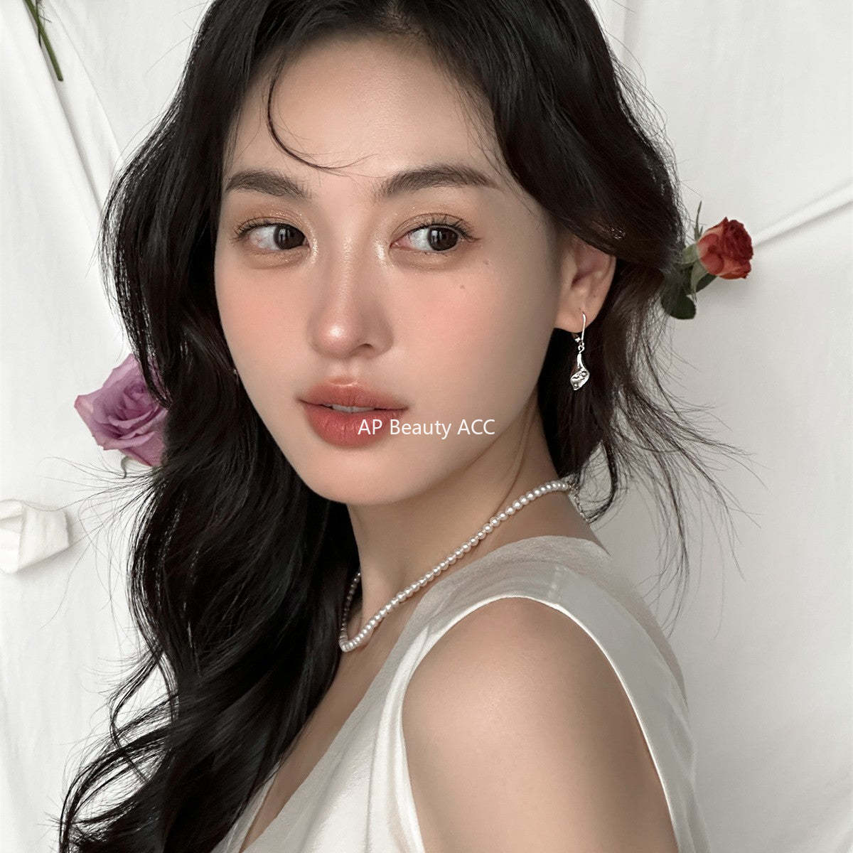 A관 - 플라워 꽃다발 디자인 925 은침 귀걸이 [EH-3894] 25.08-2