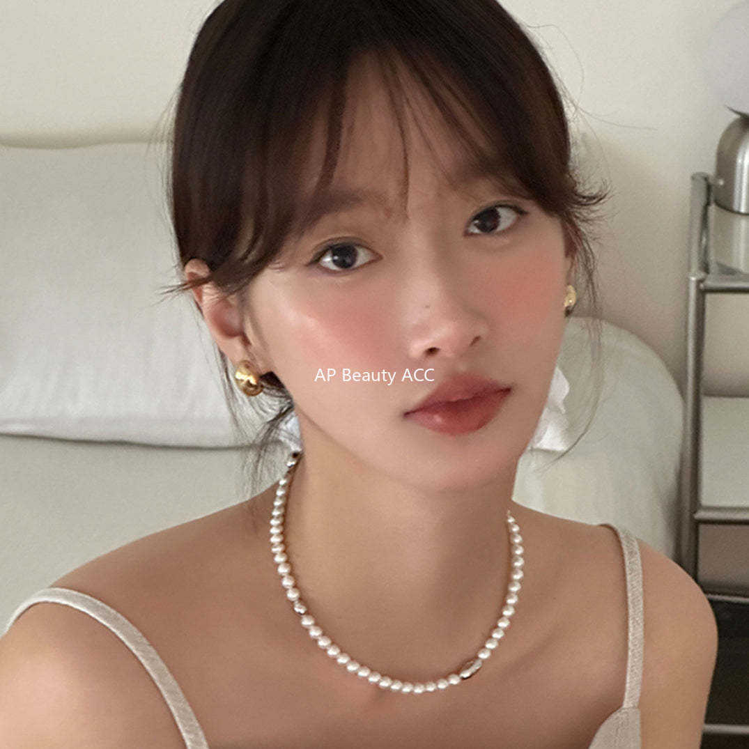 A관 - 925 은침 미니멀 도트 귀걸이 [EH-3090] 24.09-2