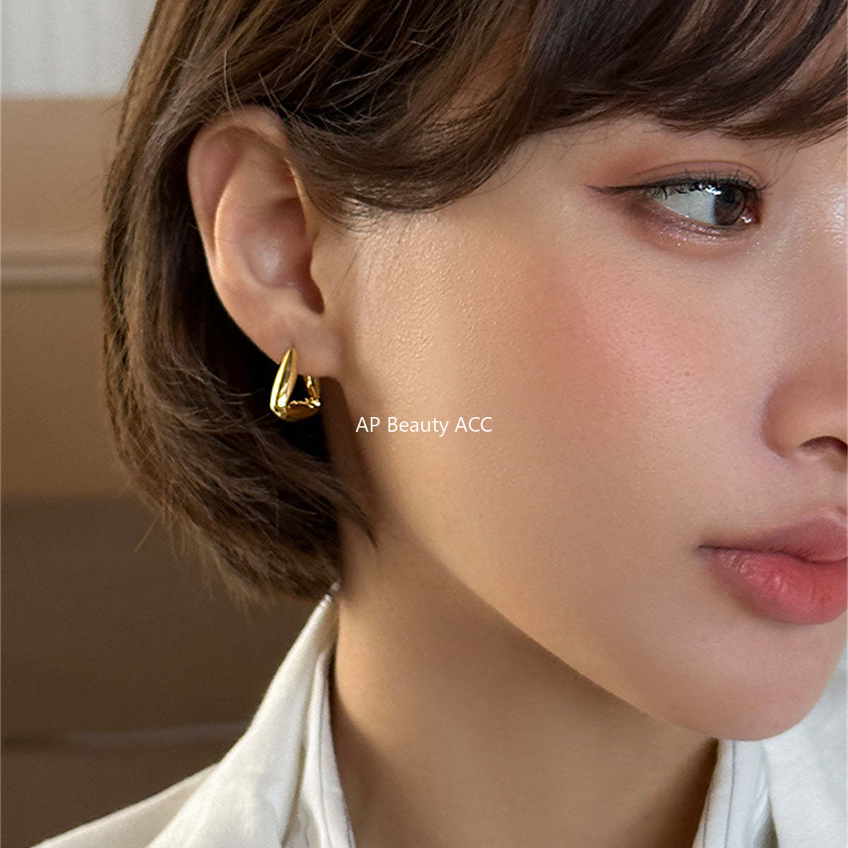 A관 - 925 은침 기하학 삼각형 귀걸이 [EH-4023] 25.09-2