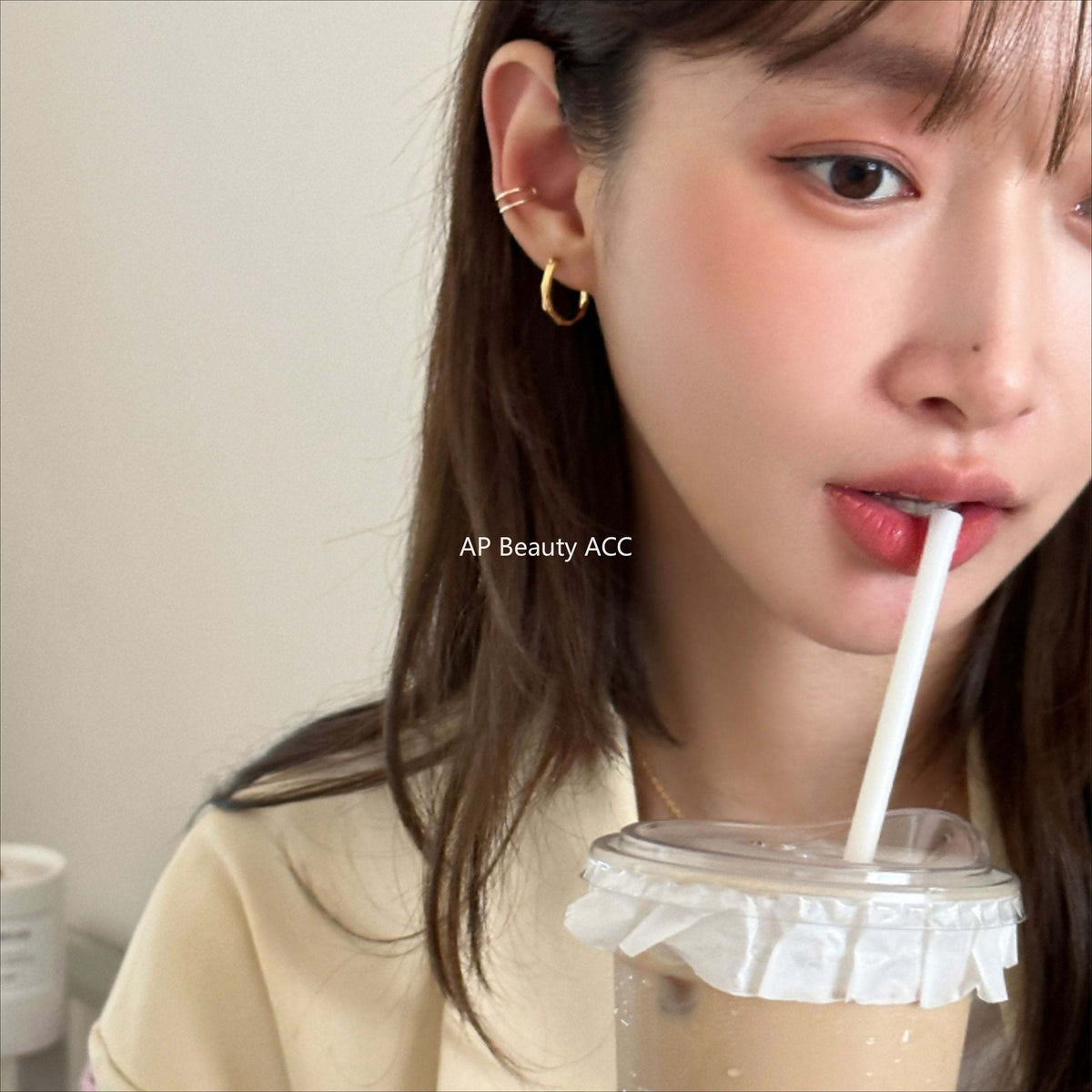 A관 - 925 은침 정형 심플 링 스터드 귀걸이 [EH-1754.SJ] 25.12-3