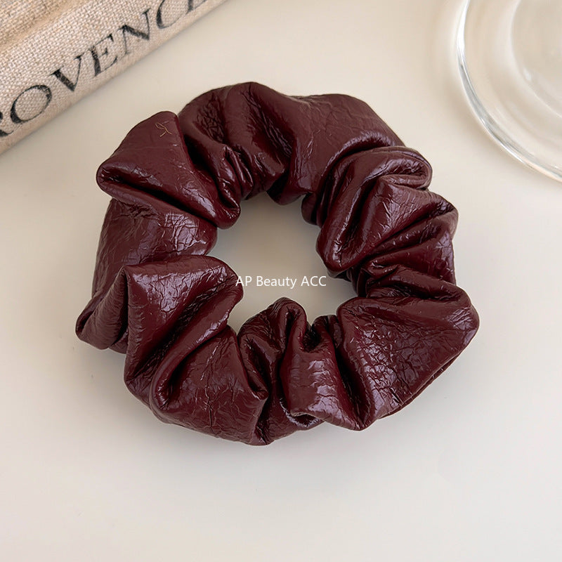 E관 - 프렌치 빈티지 가죽 곱창 헤어밴드 [27539] 25.10-1