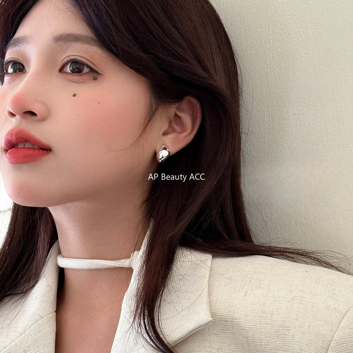 A관 - 925 은침 별 물방울 큐빅 빈티지 귀걸이 [EH-2342] 25.03-1