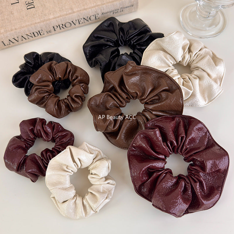 E관 - 프렌치 빈티지 가죽 곱창 헤어밴드 [27539] 25.10-1