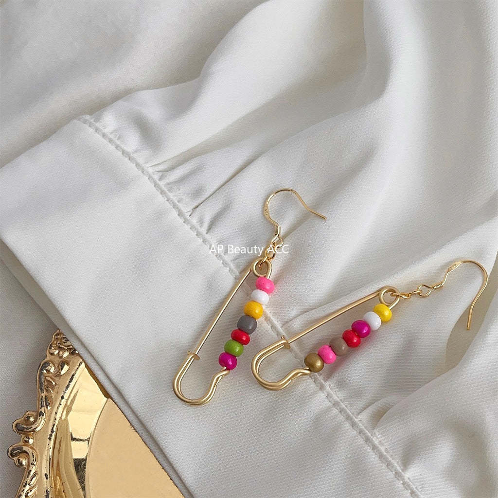 C관 - 전통 스타일 비즈 바늘 귀걸이 [1102] 24.05-4