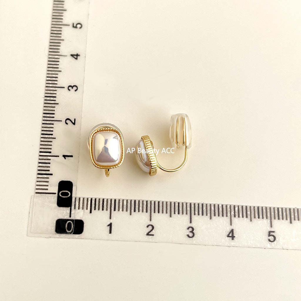 C관 - 18K 도금 컬러풀 이어커프 귀걸이 [EJ0303C] 25.03-3