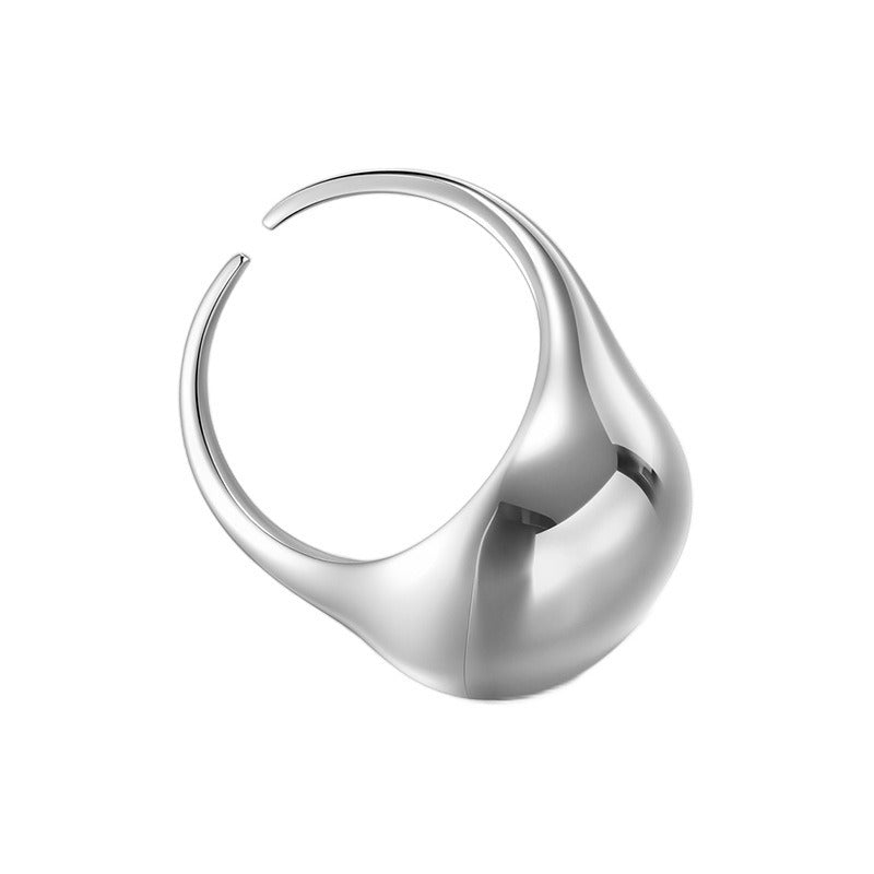 A관 - 매끈한 볼드 디자인 오픈형 반지 [JZ-0721] 25.11-1