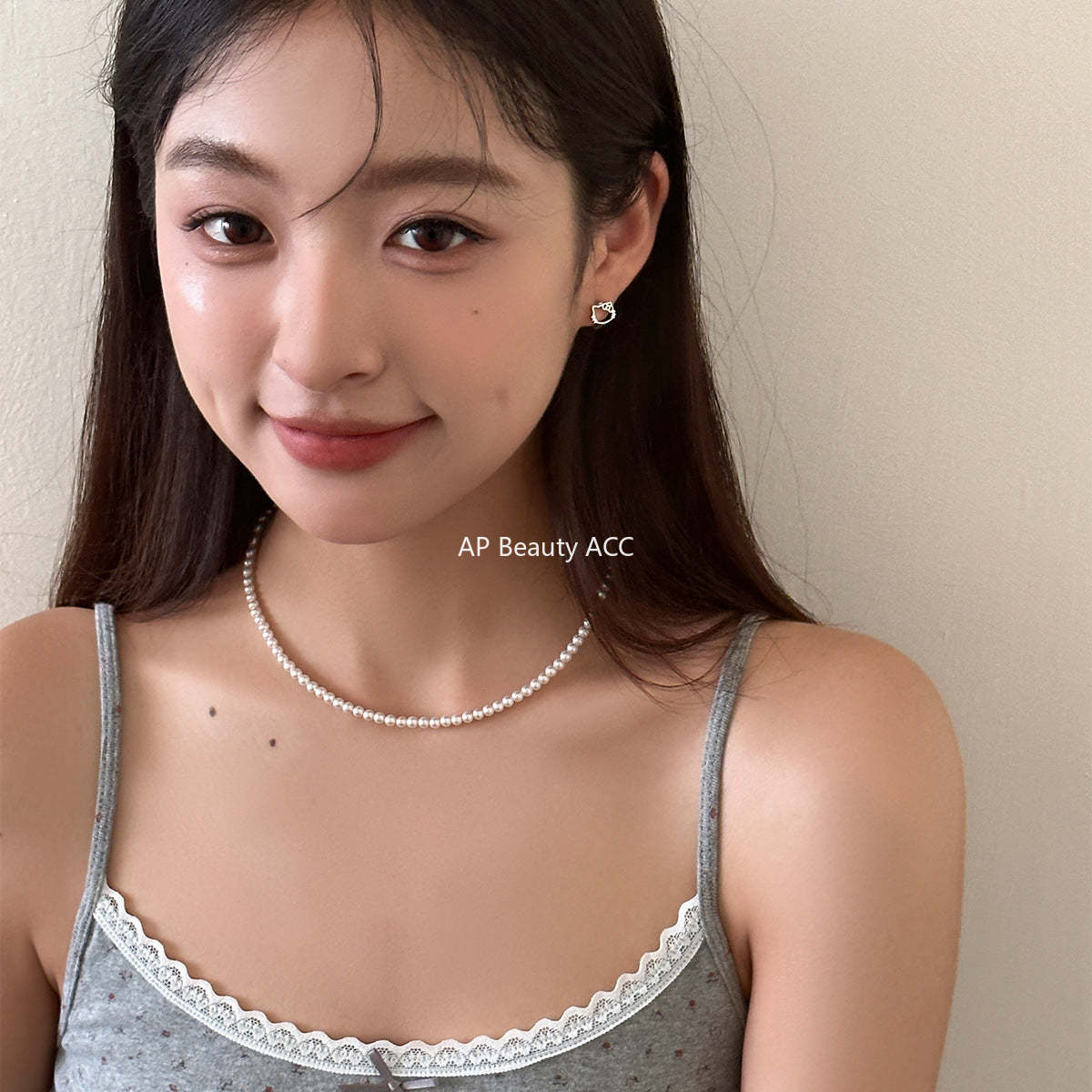 A관 - 925 은침 귀여운 고양이 링형 귀걸이 [EH-2982] 24.07-3