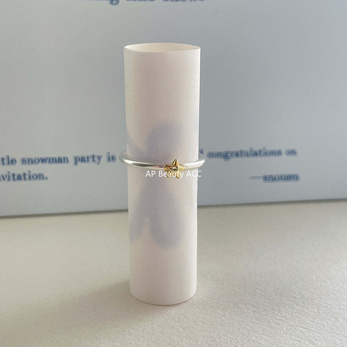 A관 - 925 실버 천사날개 별 디자인 오픈형 반지 [JZ-0717] 25.10-5