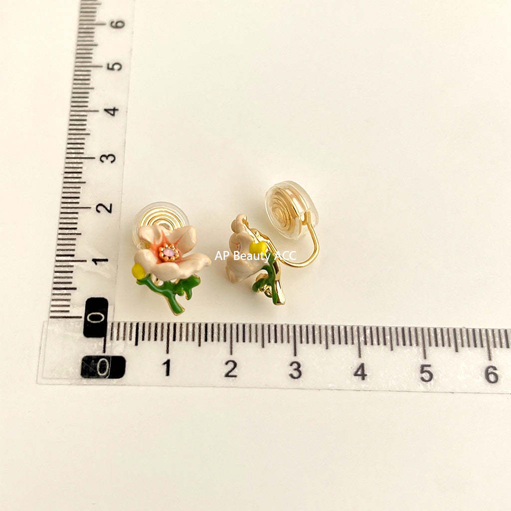 C관 - 18K 도금 컬러풀 이어커프 귀걸이 [EJ0303C] 25.03-3