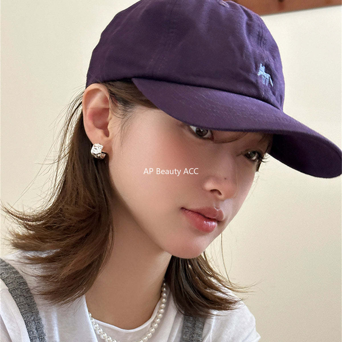 A관 - 925 은침 불규칙 텍스처 C형 비대칭 귀걸이 [EH-3720] 25.06-4