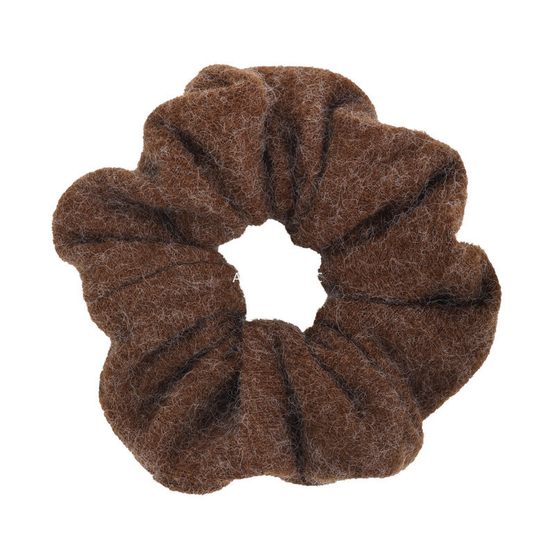 E관 - 겨울 컬러 모직 패브릭 곱창 헤어밴드 [26247] 25.11-2