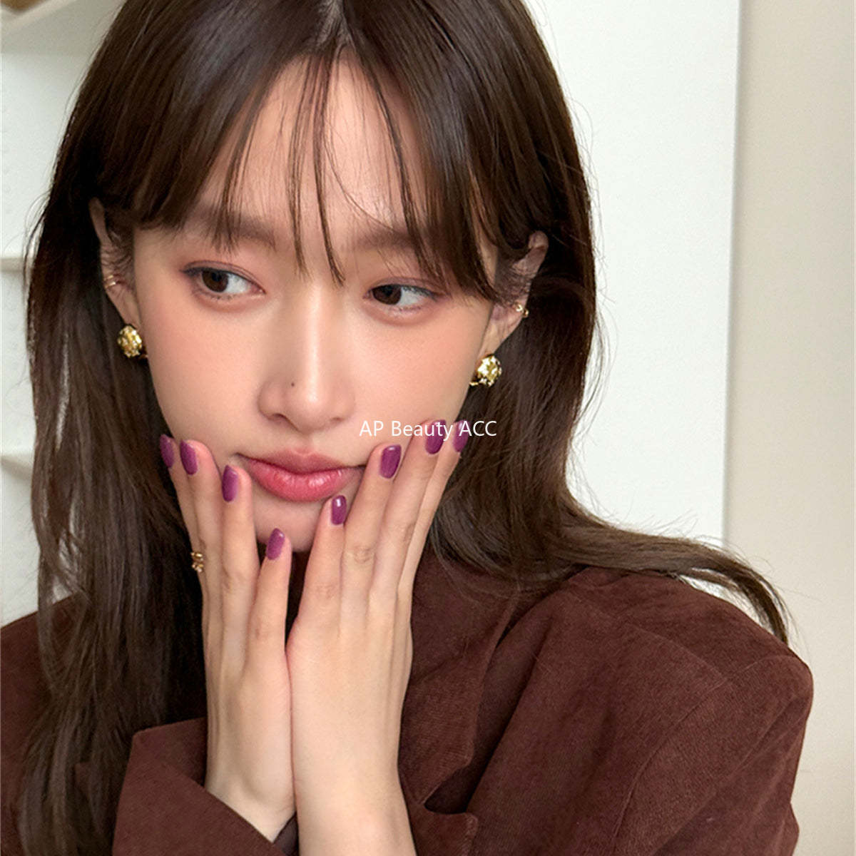 A관 - 925 은침 사각 별 큐빅 스퀘어 귀걸이 [EH-2064] 25.01-2