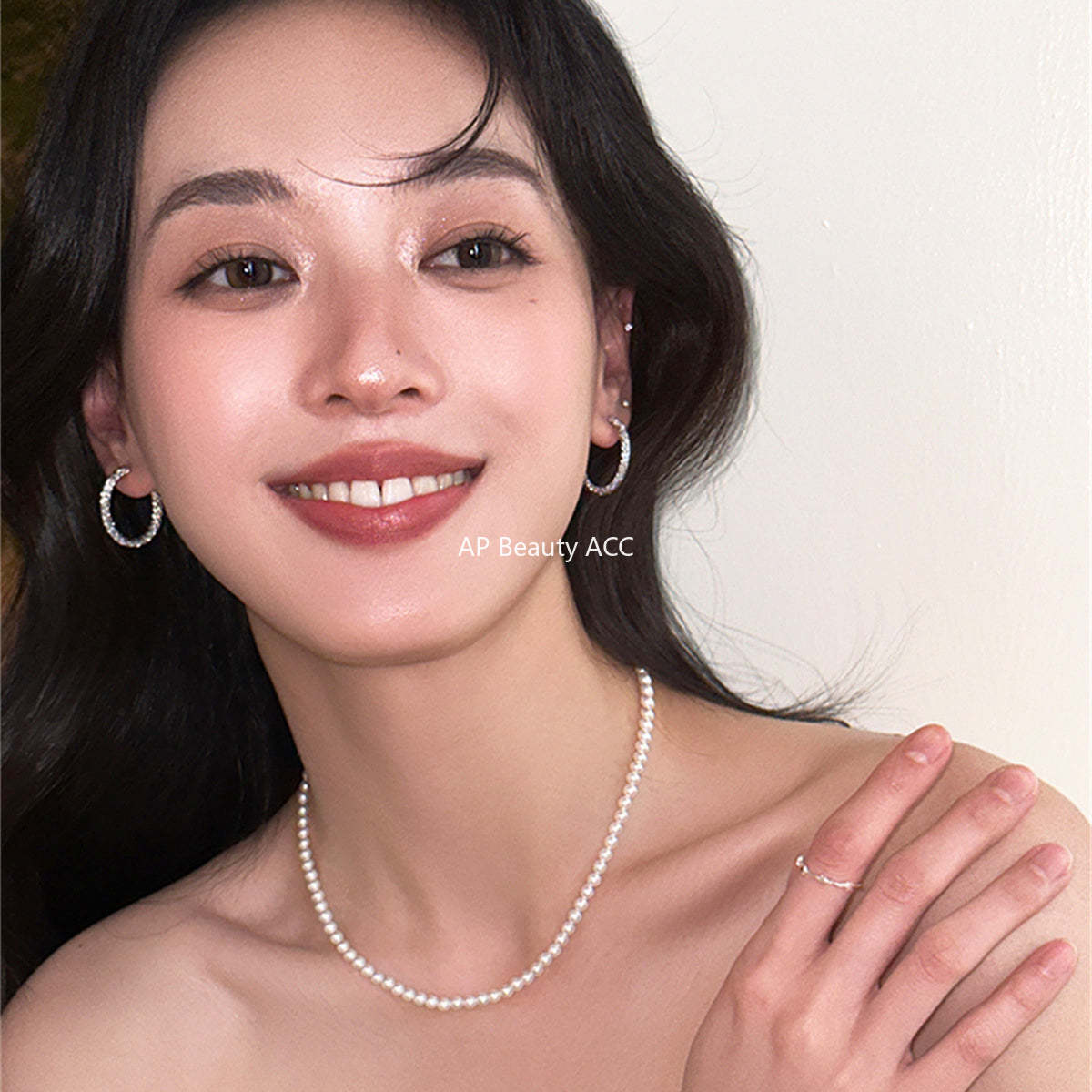A관 - 925 은침 후프 꼬임 귀걸이 [EH-3819] 25.08-3