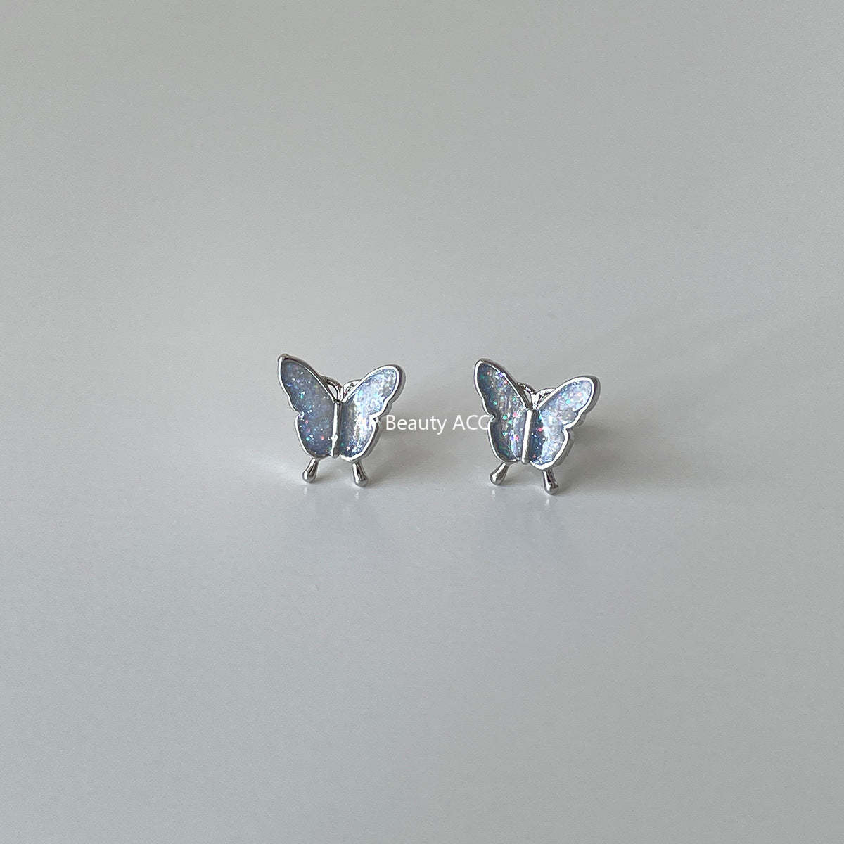 A관 - 925 은침 나비 디자인 피어싱 귀걸이 [EH-4126] 25.10-5