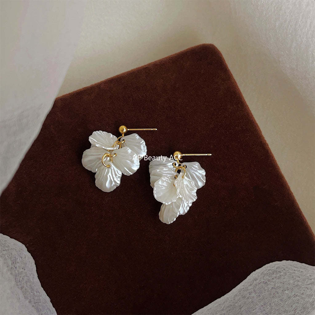 C관 - 핸드메이드 아크릴 장식 여름 귀걸이 [4037] 24.06-1