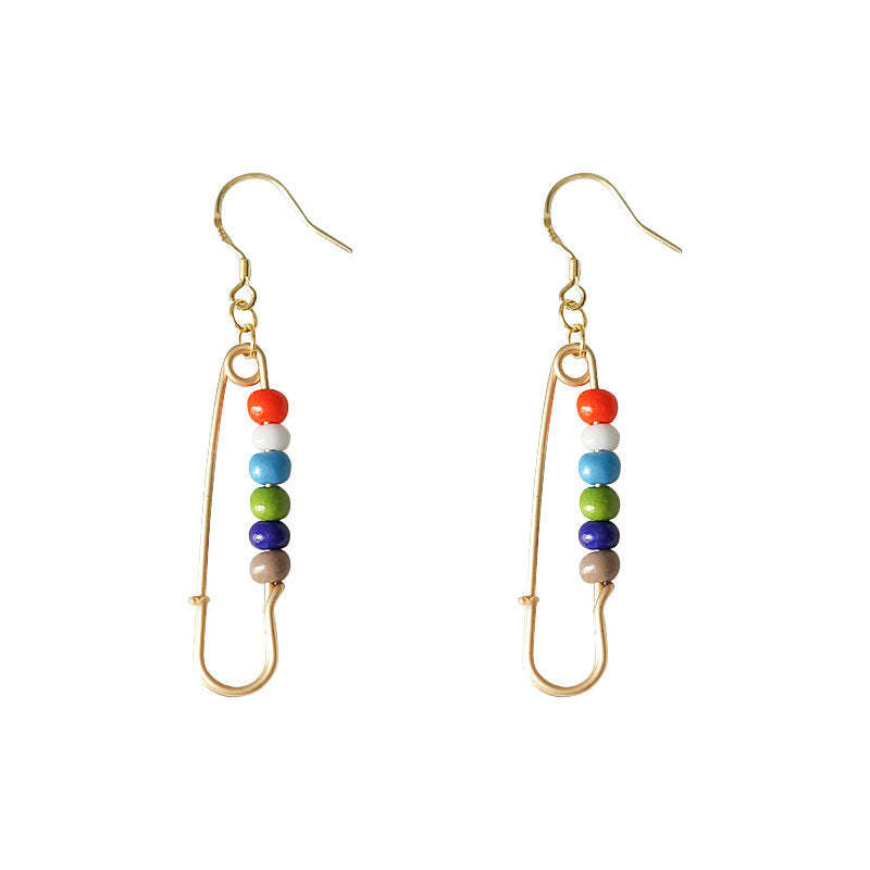 C관 - 전통 스타일 비즈 바늘 귀걸이 [1102] 24.05-4