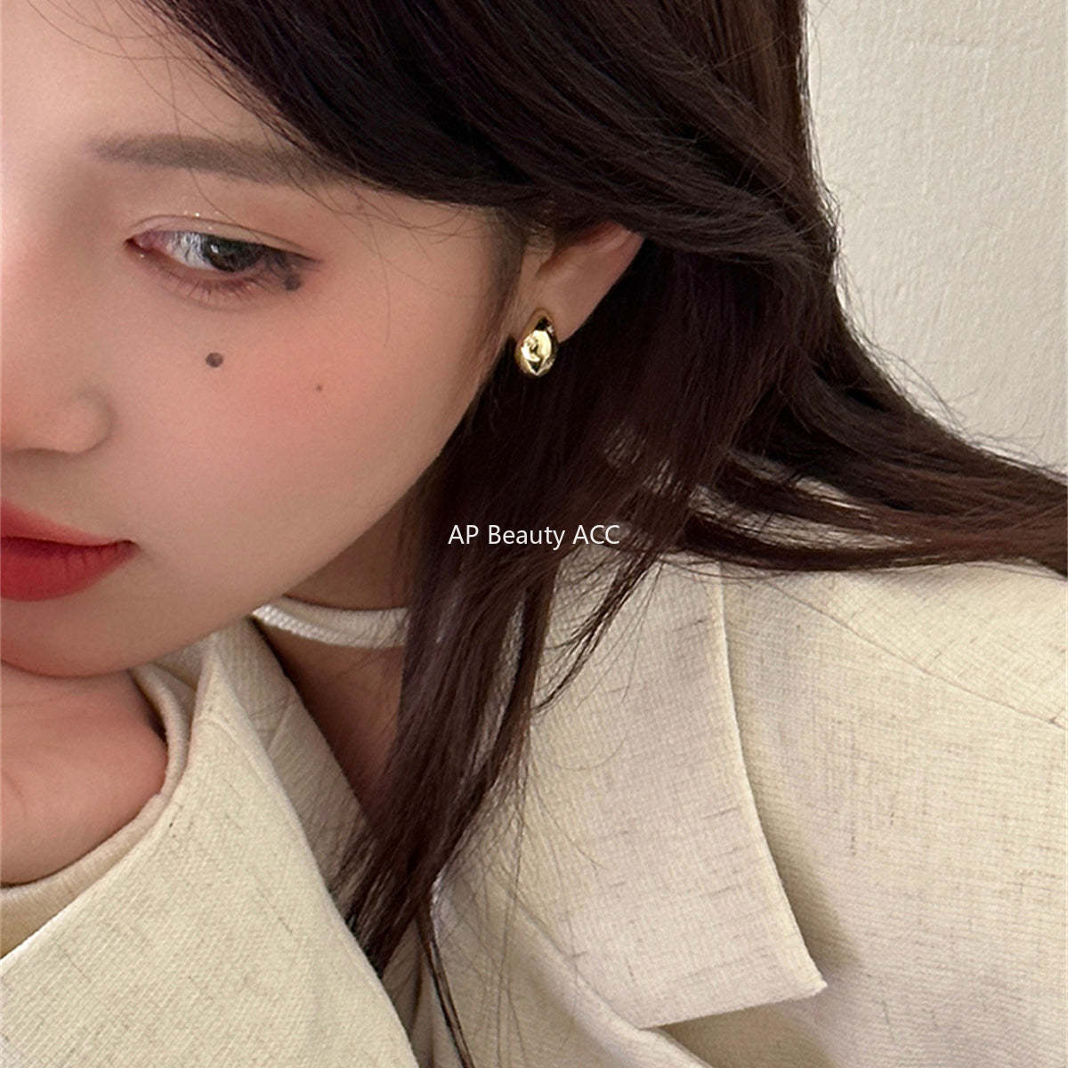 A관 - 925 은침 별 물방울 큐빅 빈티지 귀걸이 [EH-2342] 25.03-1