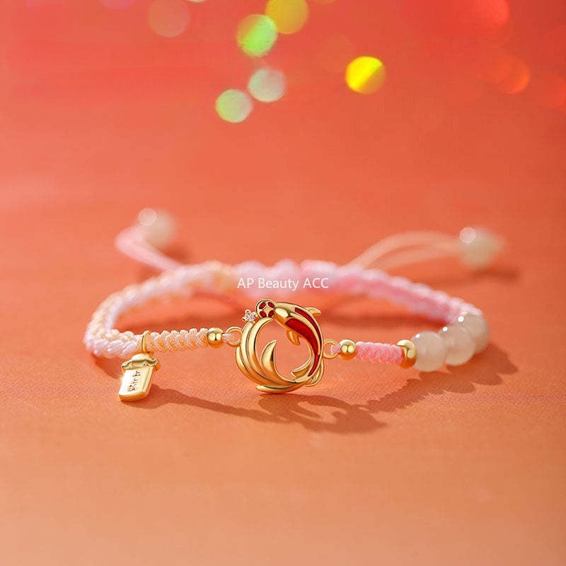 B관 - 999 실버 잉어 물고기 디자인 귀걸이 팔찌 목걸이 [YC4802SL_1 YC3241N_1 YC2728E_1] 25.10-5