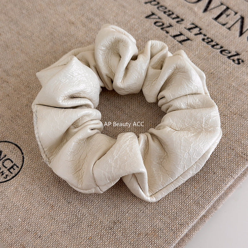 E관 - 프렌치 빈티지 가죽 곱창 헤어밴드 [27539] 25.10-1