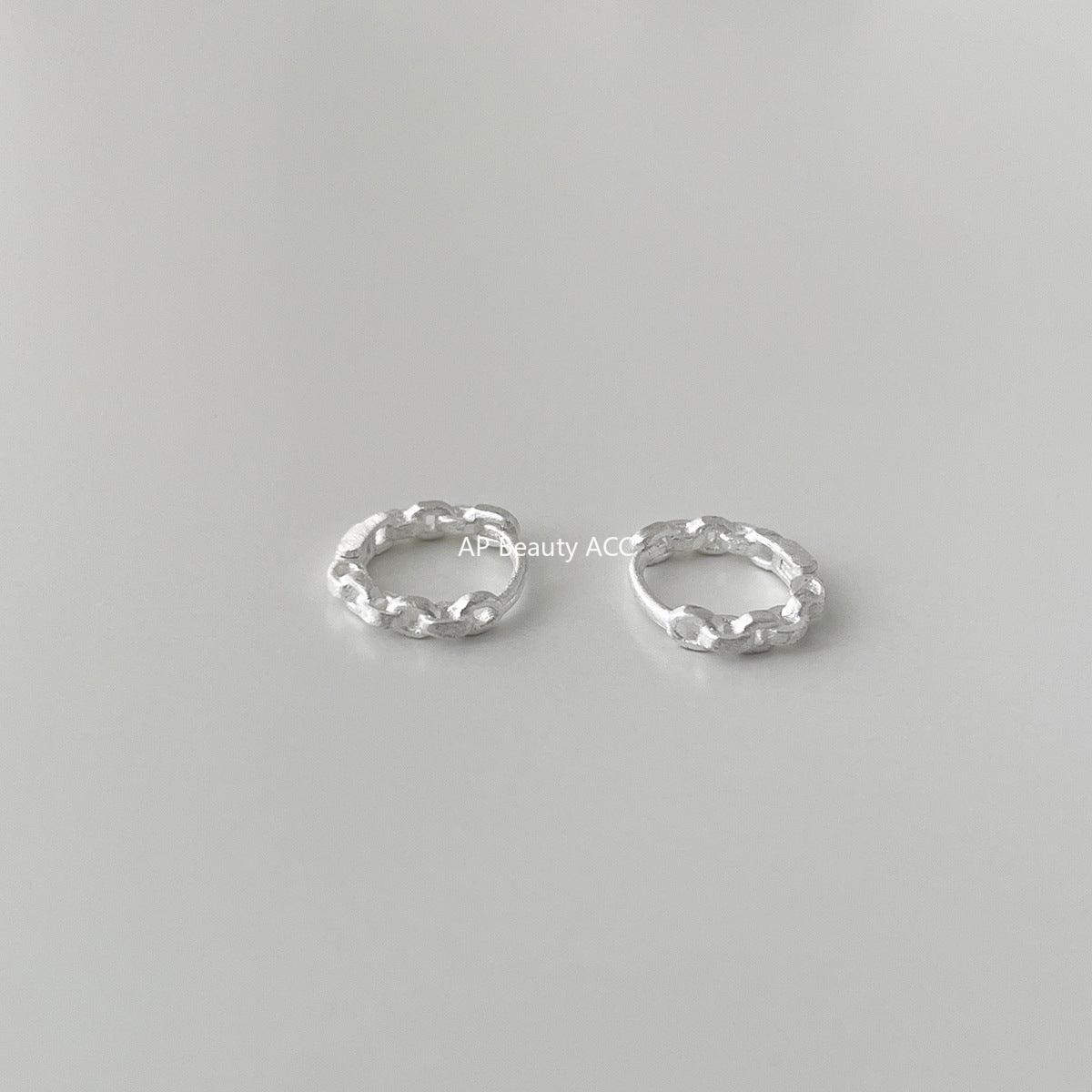 A관 - 별 체인 디자인 925 은침 귀걸이 [EH-3555] 25.04-2