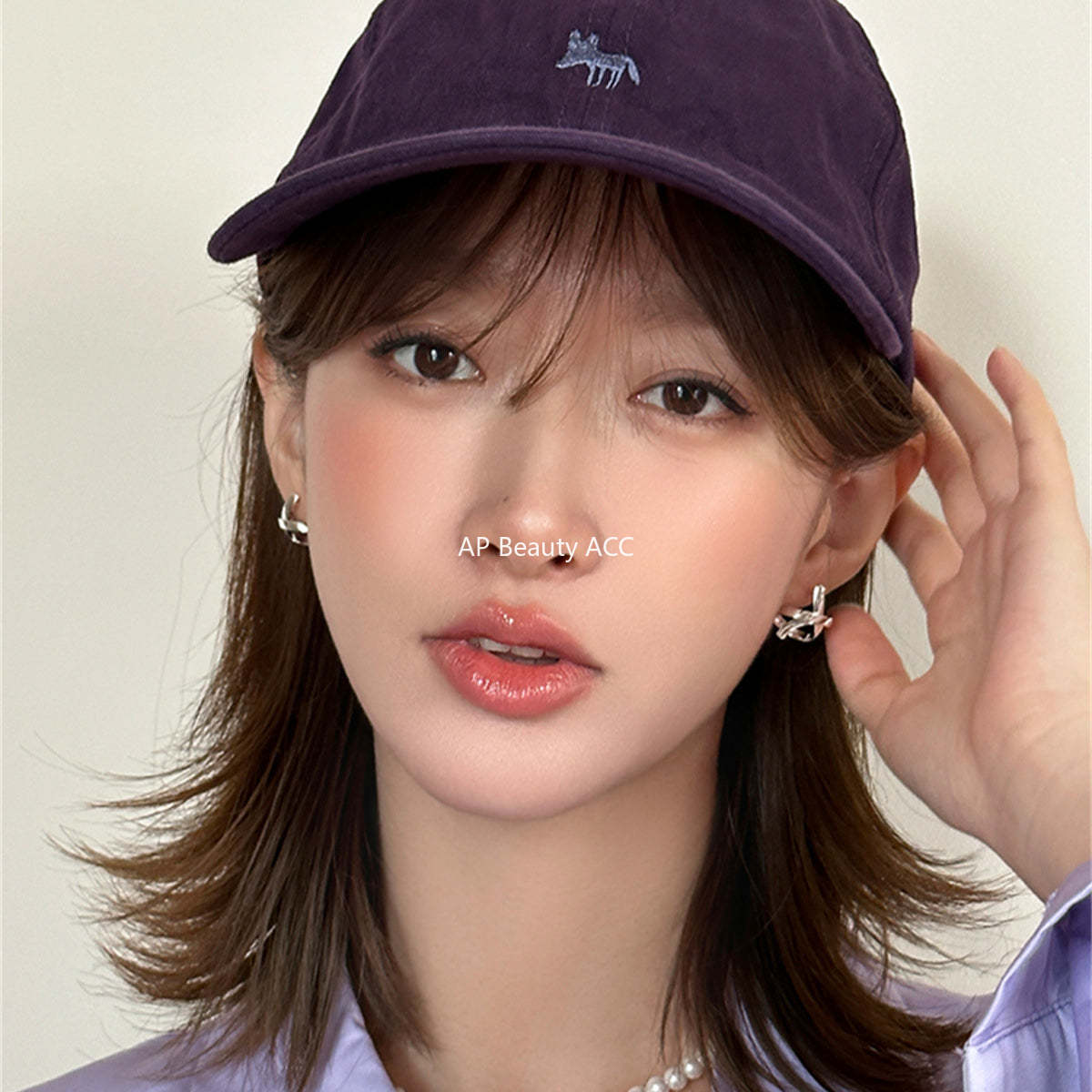A관 - 925 은침 리본 디자인 귀걸이 [EH-3664] 25.07-2