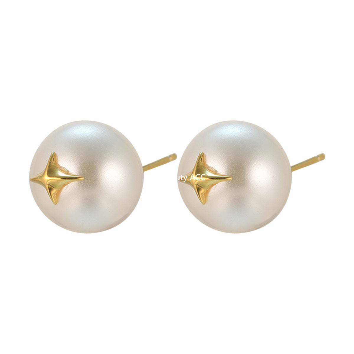 A관 - 925 은침 진주 별 스터드 귀걸이 [EH-3997] 25.10-2