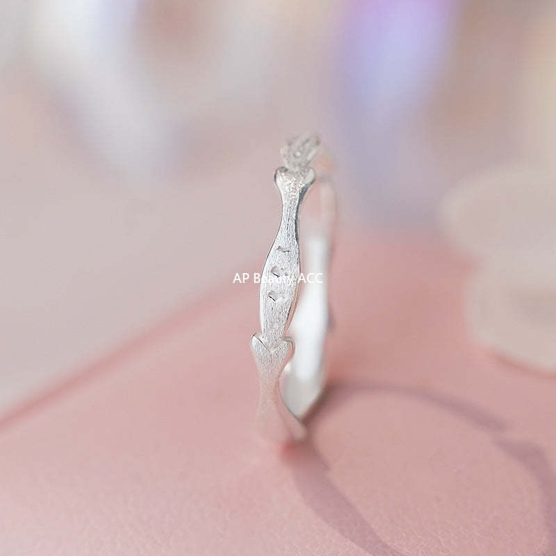 B관 - 999 실버 물고기 디자인 오픈형 반지 [YC4161R_1] 25.10-4