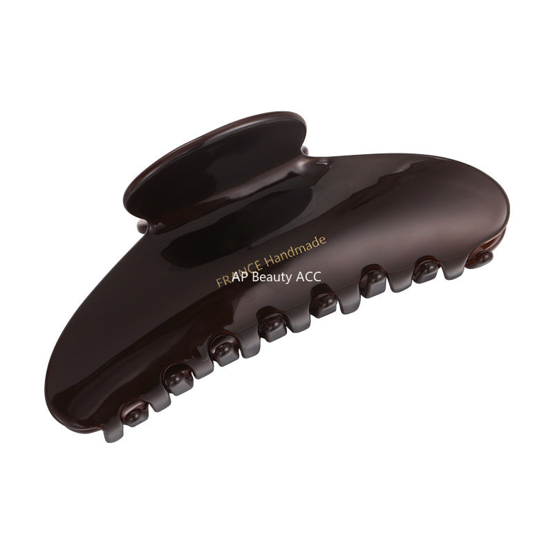 E관 - 아세테이트 올림머리 디자인 집게핀 [22978] 25.10-2